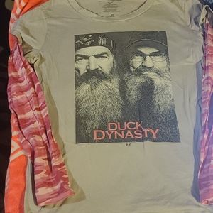 🥓Duck dynasty pink camo long sleeve
